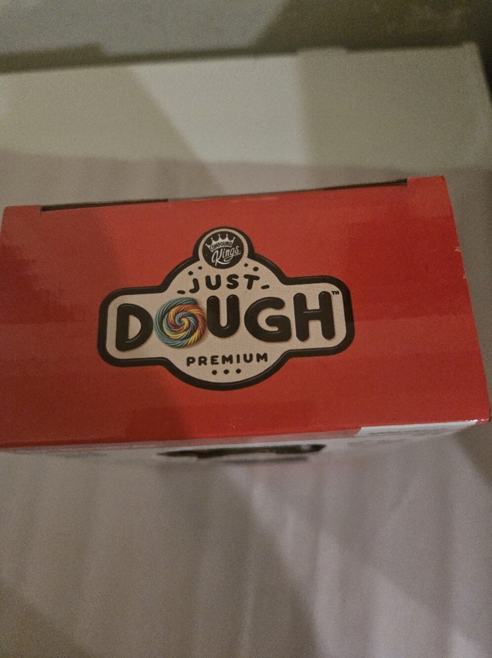 Just Dough Premium Kids Dough Set - Green & Orange, WeCool Holiday Edition - Picture 2 of 3